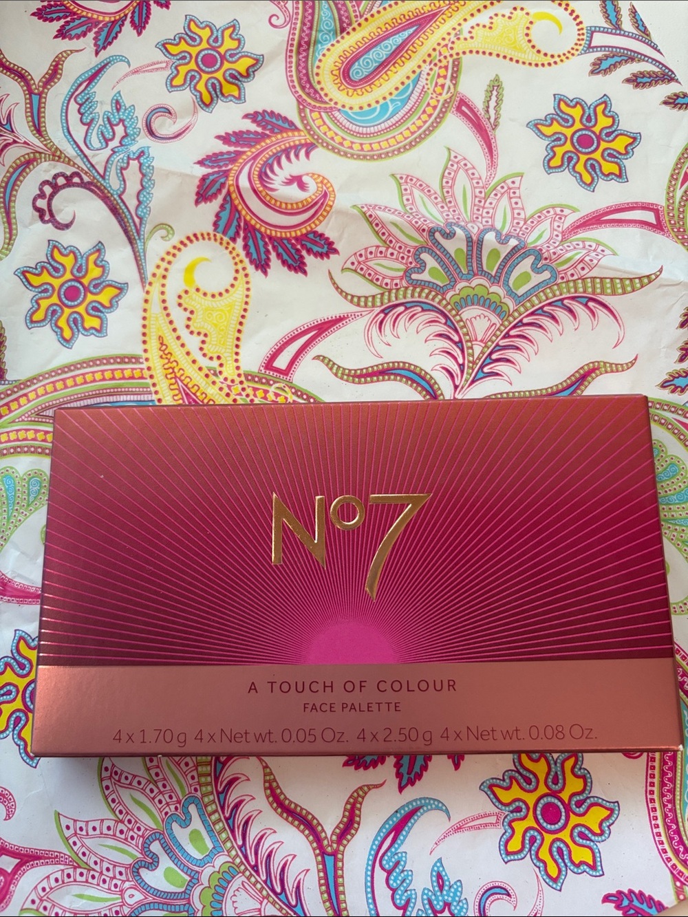 No7 A Touch of Colour Face Palette — Pink Shades
